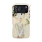Whimsical Girl with Frog Magnetic Impact Phone Case