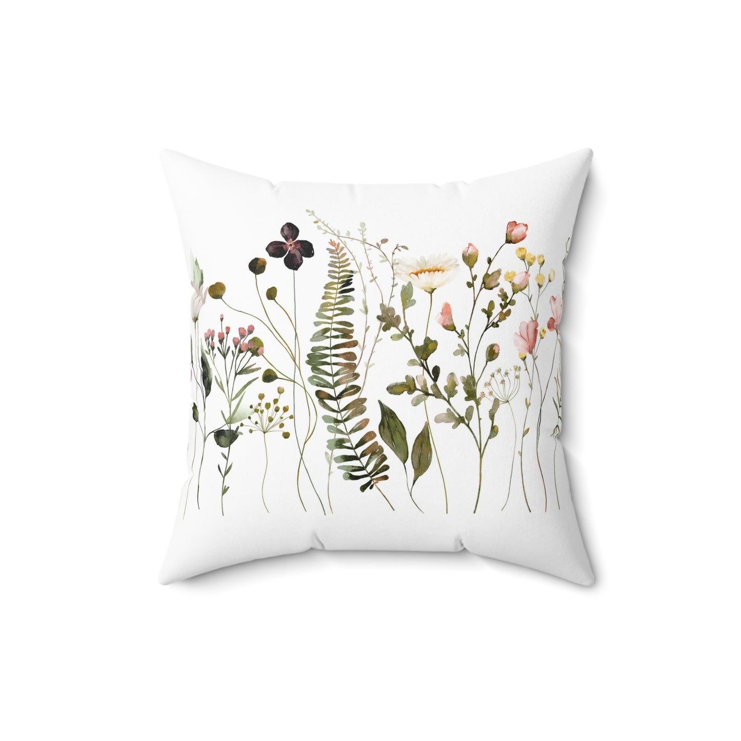 Spun Polyester Square Pillow