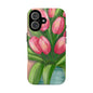 Floral Phone Case with Vibrant Tulips - Tough Cases for Garden Lovers, Spring Gifts, Nature Enthusiasts, Unique Gadget Accessories, [...]