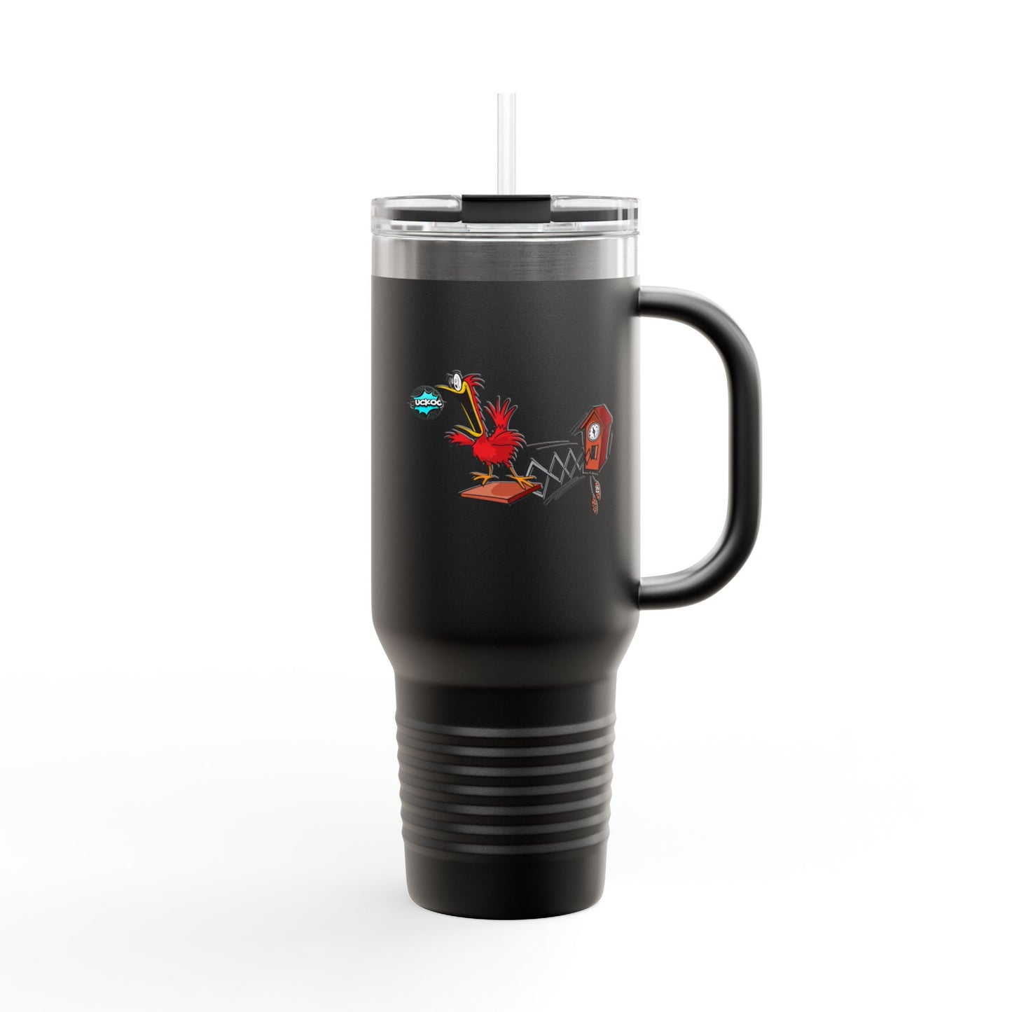 Whimsical Insulated Travel Mug | Perfect for Road Trips, Camping, Outdoor Adventures, Gifts for Coffee Lovers, Personalized Travel Cups