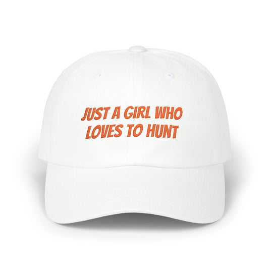 Just a Girl Who Loves to Hunt Cap