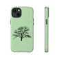Minimalist Tree Phone Case, Nature-Inspired Phone Cover, Eco-Friendly Cell Phone Accessory, Perfect Gift for Nature Lovers