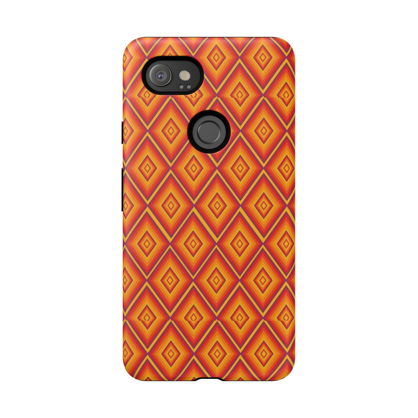 Geometric Phone Case, Tough Cases for Protection, Stylish Smartphone Cover, Vibrant Patterned Phone Accessory, Unique Gift Idea, [...]