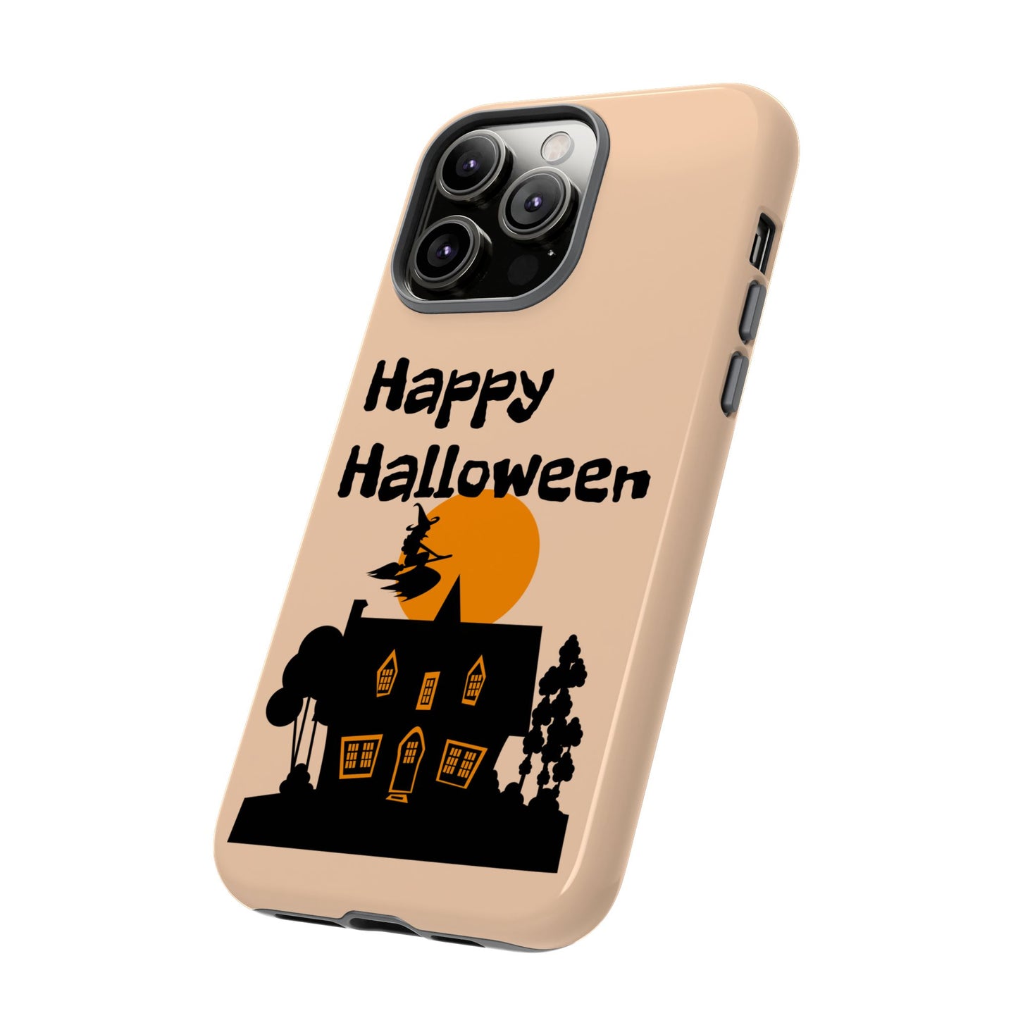 Halloween Phone Case, Spooky Mobile Cover, Tough Case for Phone, Witch Design, Fall Decor, Unique Gift for Halloween