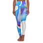 Vibrant High Waisted Yoga Leggings, Colorful Workout Pants for Fitness, Stylish Activewear for Yoga, Dance & Gym