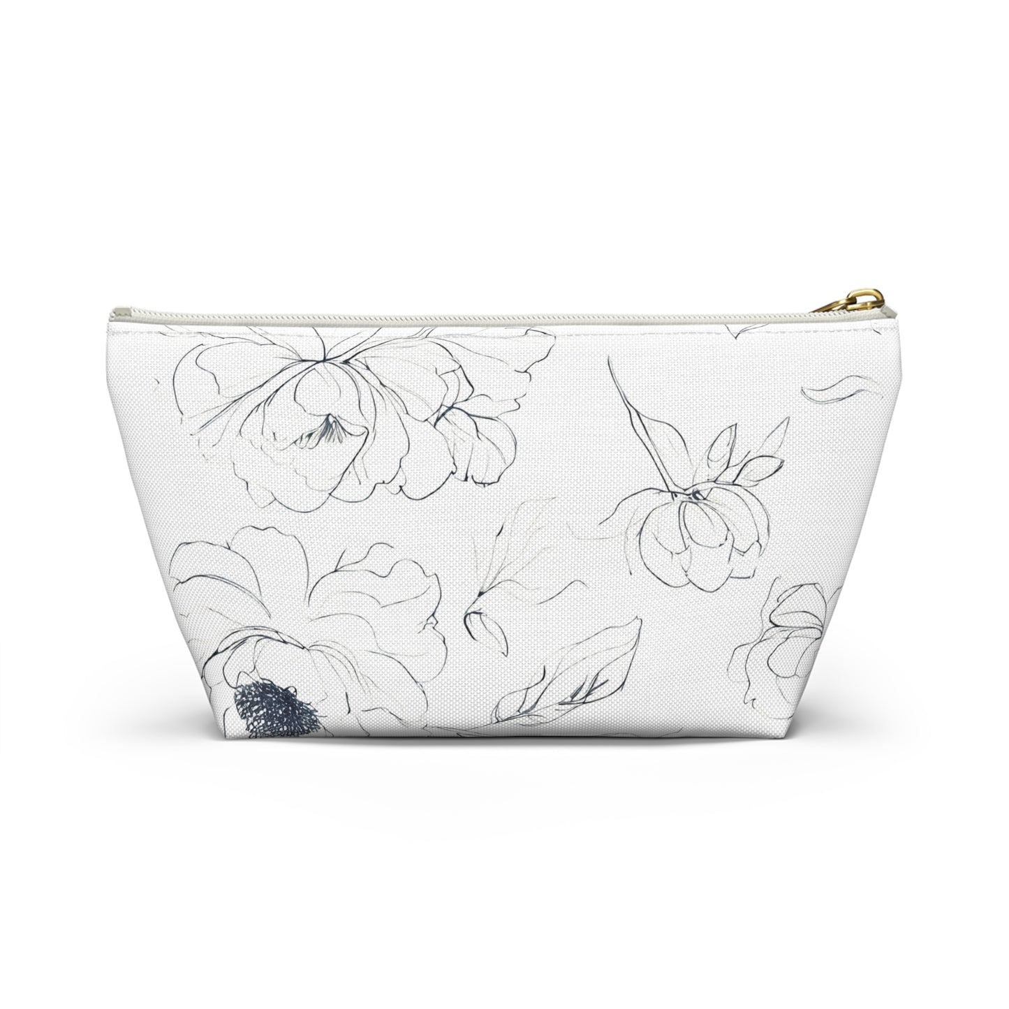 Floral Accessory Pouch, Makeup Bag, Cosmetic Case, Gift for Her, Travel