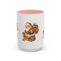 Festive Santa Coffee Mug, Holiday Gift, Christmas Decorations, Cozy Kitchen, Unique Mug, Santa-Themed Drinkware