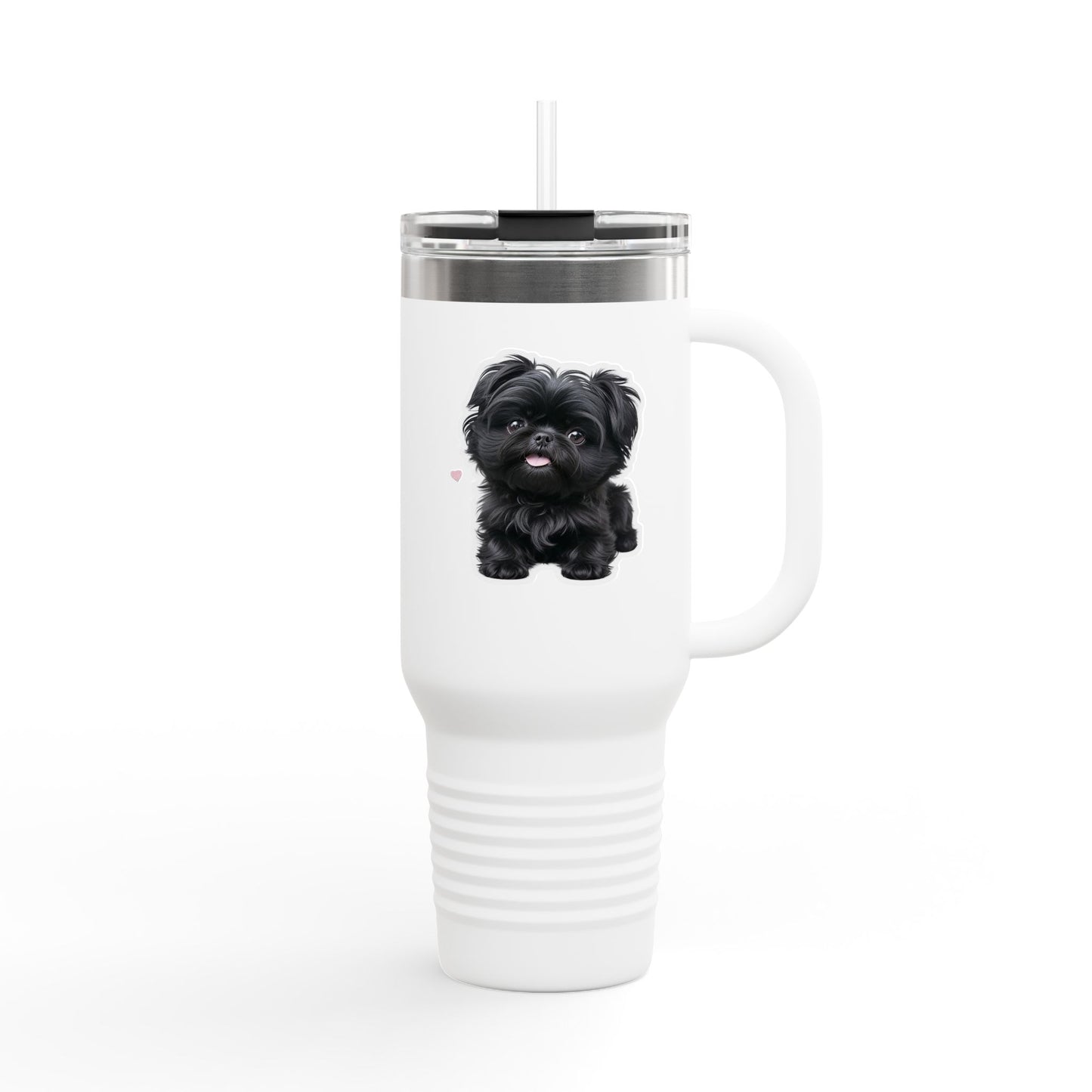 Personalized Insulated Travel Mug, 40oz with Dog Design - Perfect for Pet Lovers, Gifts for Dog Owners, Travel Cup, Coffee Mug, Custom [...]