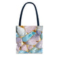Elegant Geode Tote Bag - Chic Shopping Bag, Stylish Beach Tote