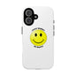 Happy Face Phone Case, Tough Cases, Don’t Worry, Be Happy, Cute Gift for Friends, Positive Vibes, Fun Mobile Accessories