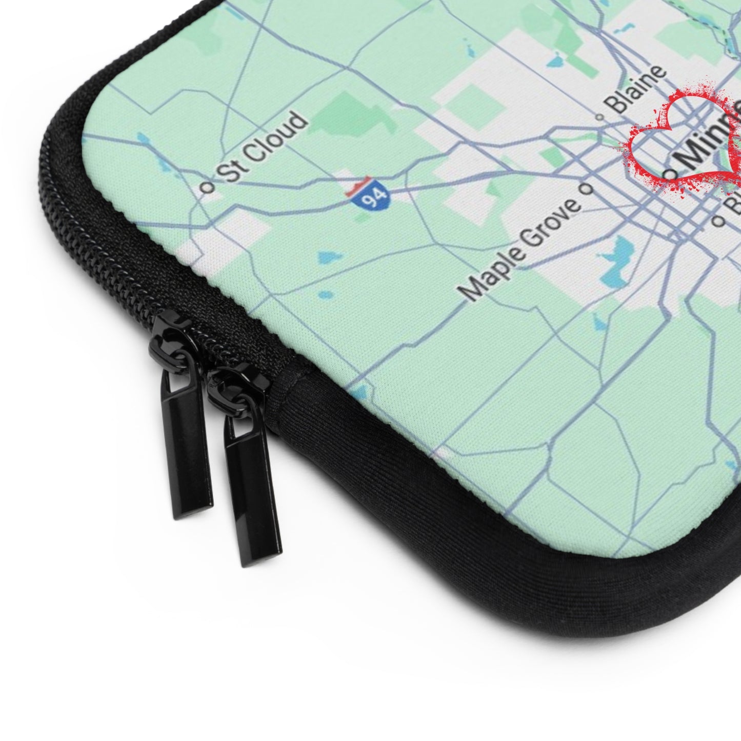 Personalized Minneapolis Laptop Sleeve, Custom City Map Design, Tech Gift for Students, Unique Present for Travelers, Ideal for Work & [...]