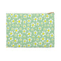 Floral Accessory Pouch for Organizing Essentials, Travel Makeup Bag, Spring Floral Zip Bag, Cute Gift for Women, Daisy Print Clutch