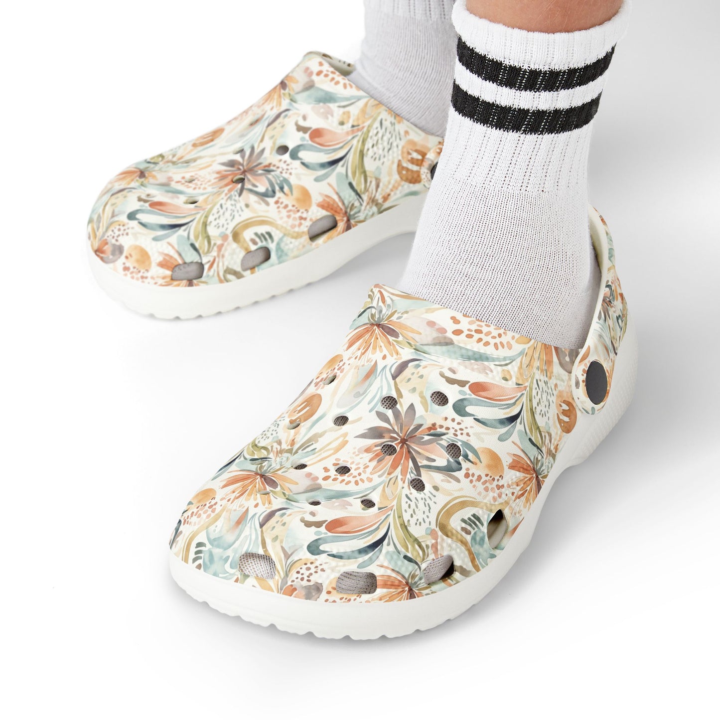 Stylish Kids' Floral Clogs | Comfortable Footwear for Playdates, Garden Walks, Summer Fun, Kids' Parties, Outdoor Adventures