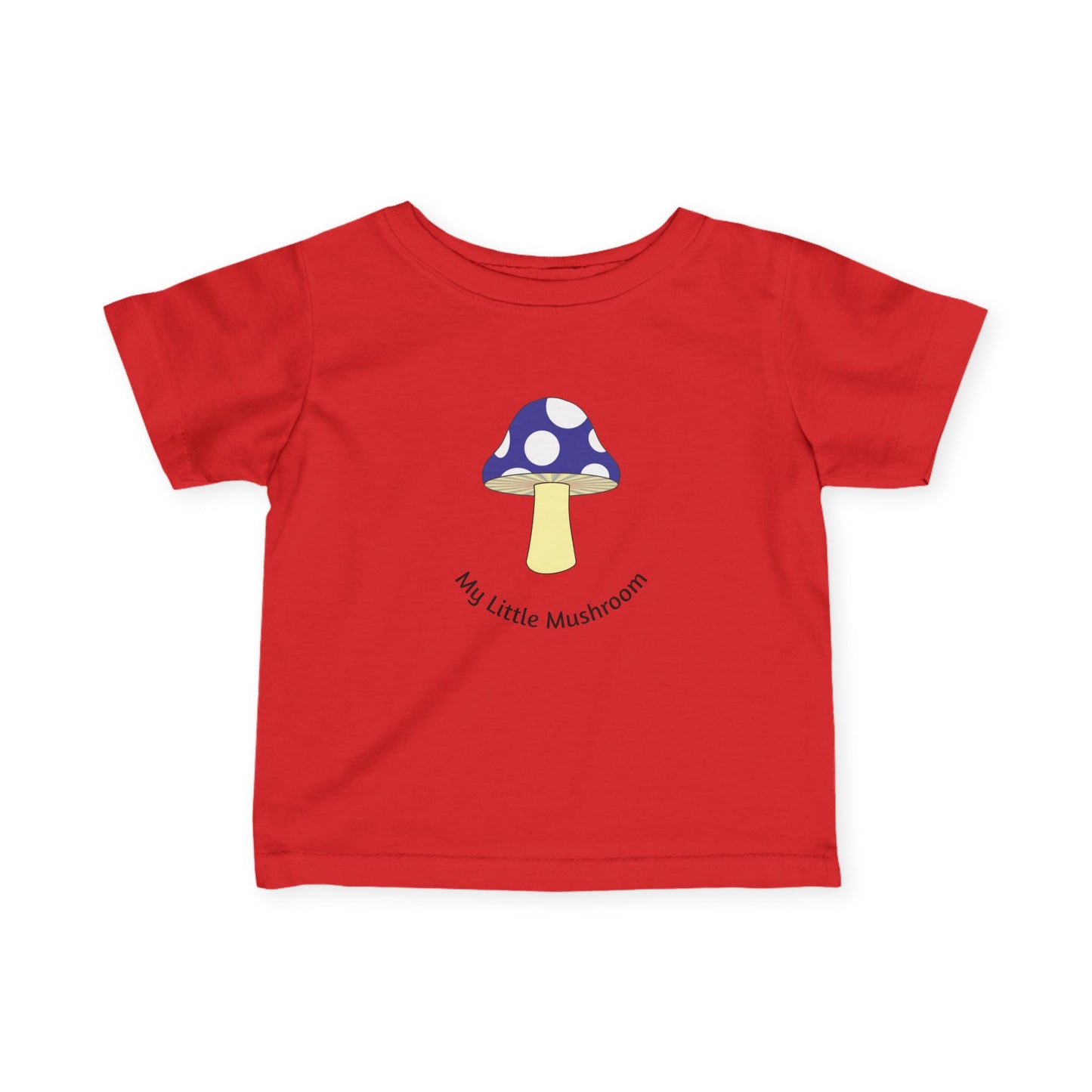 Infant Mushroom Tee, Baby Shirt, Cute Toddler Tee, My Little Mushroom, Kids Clothing, Funny Infant T-Shirt