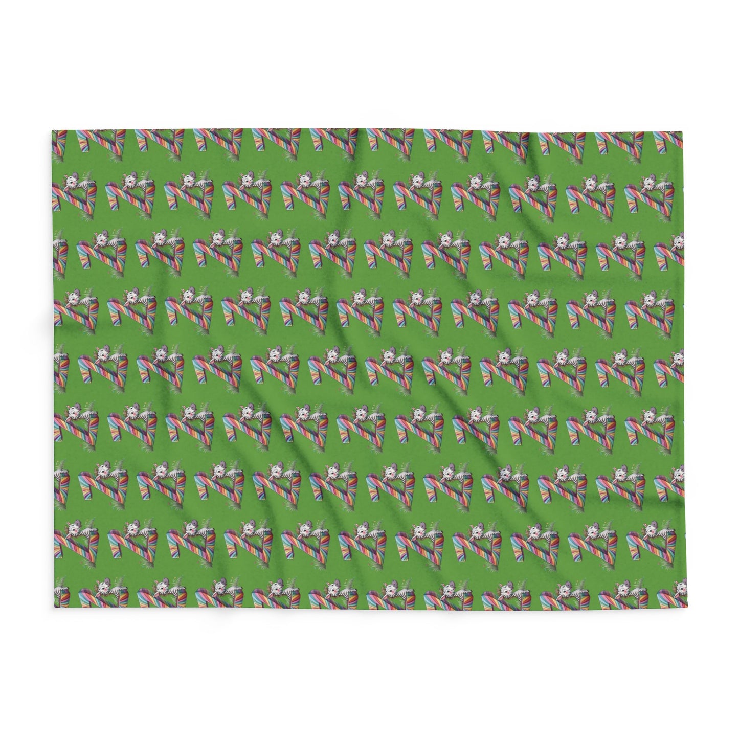 Cozy Arctic Fleece Blanket, Soft Snuggle Blanket, Holiday Throw Blanket, Unique Gift for Kids, Warm Home Decor