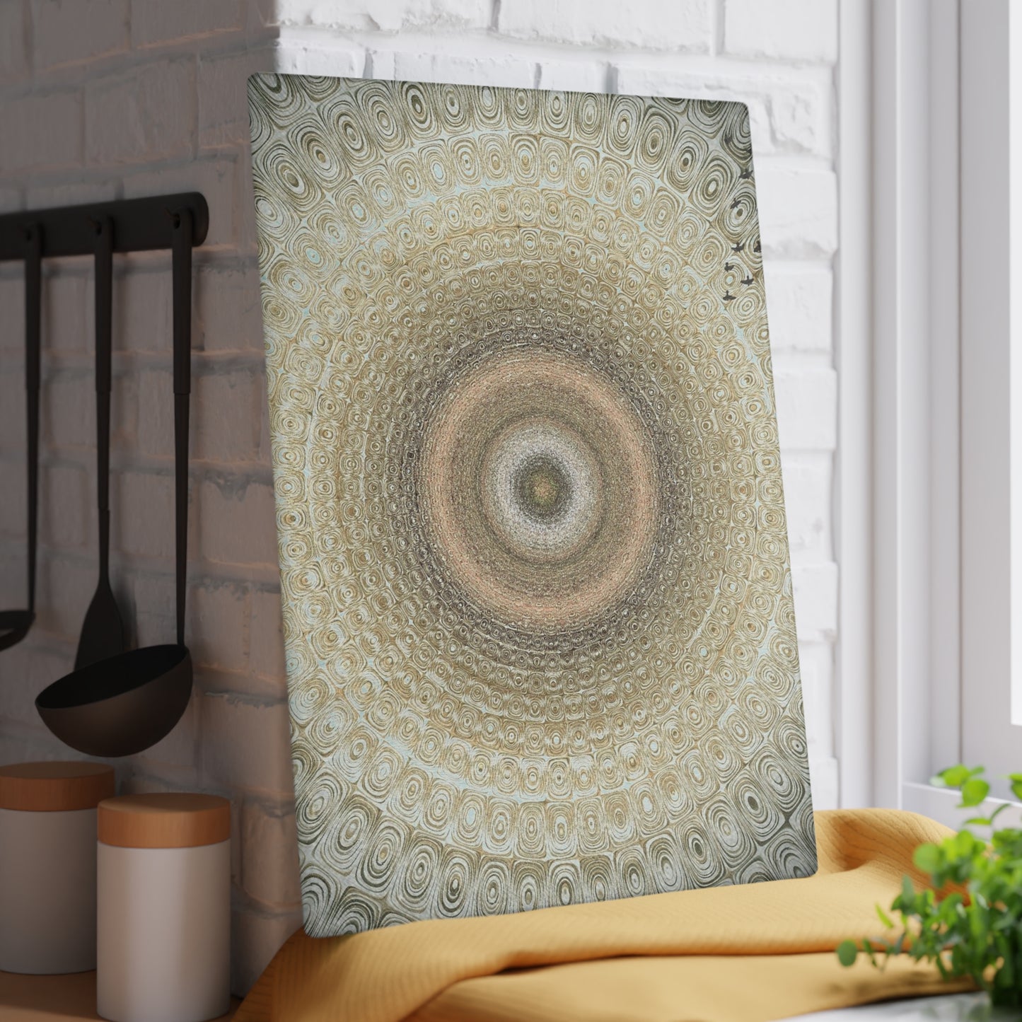 Elegant Glass Cutting Board for Stylish Cooking, Kitchen Decor, Wedding Gift, Unique Housewarming Present, Culinary Art