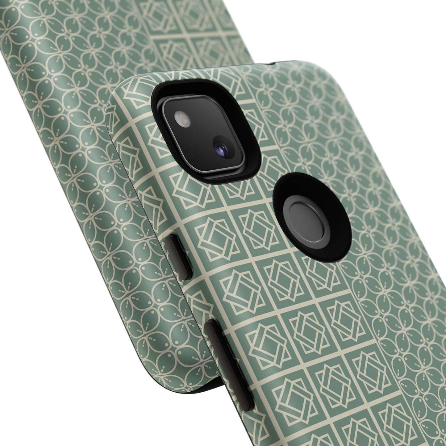 Stylish Phone Case with Geometric Patterns, Tough Cases, Durable Cell Phone Cover, Trendy Smartphone Accessory, Functional Gift Idea