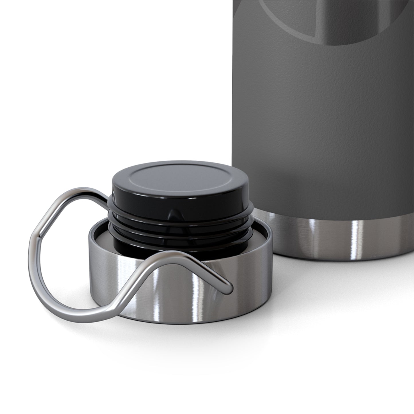 Stylish Copper Insulated Water Bottle for On-the-Go Hydration | Fitness, Travel, Eco-Friendly Gift, Unique Design, 22oz