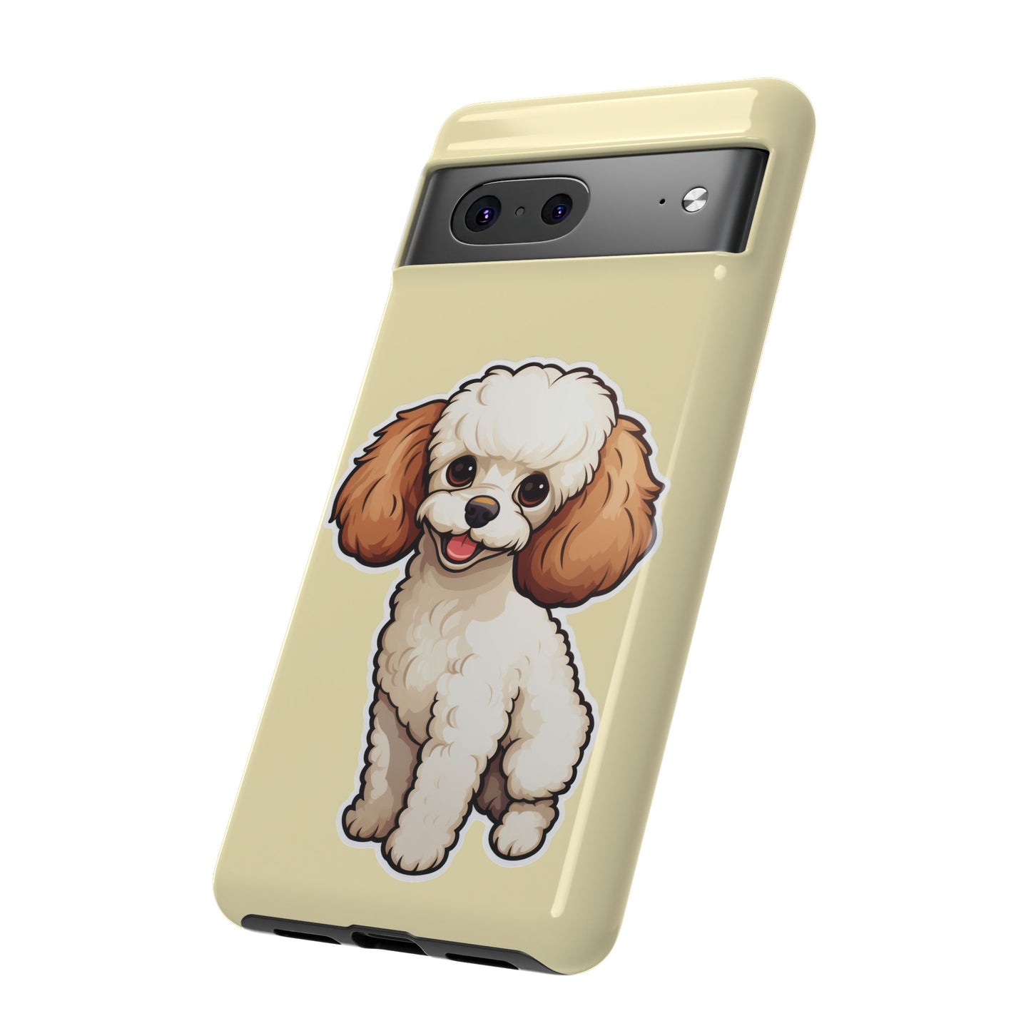 Cute Dog Phone Case, Pet Lover Gift, Custom Phone Cover, Cartoon Dog Case, Durable Phone Accessory