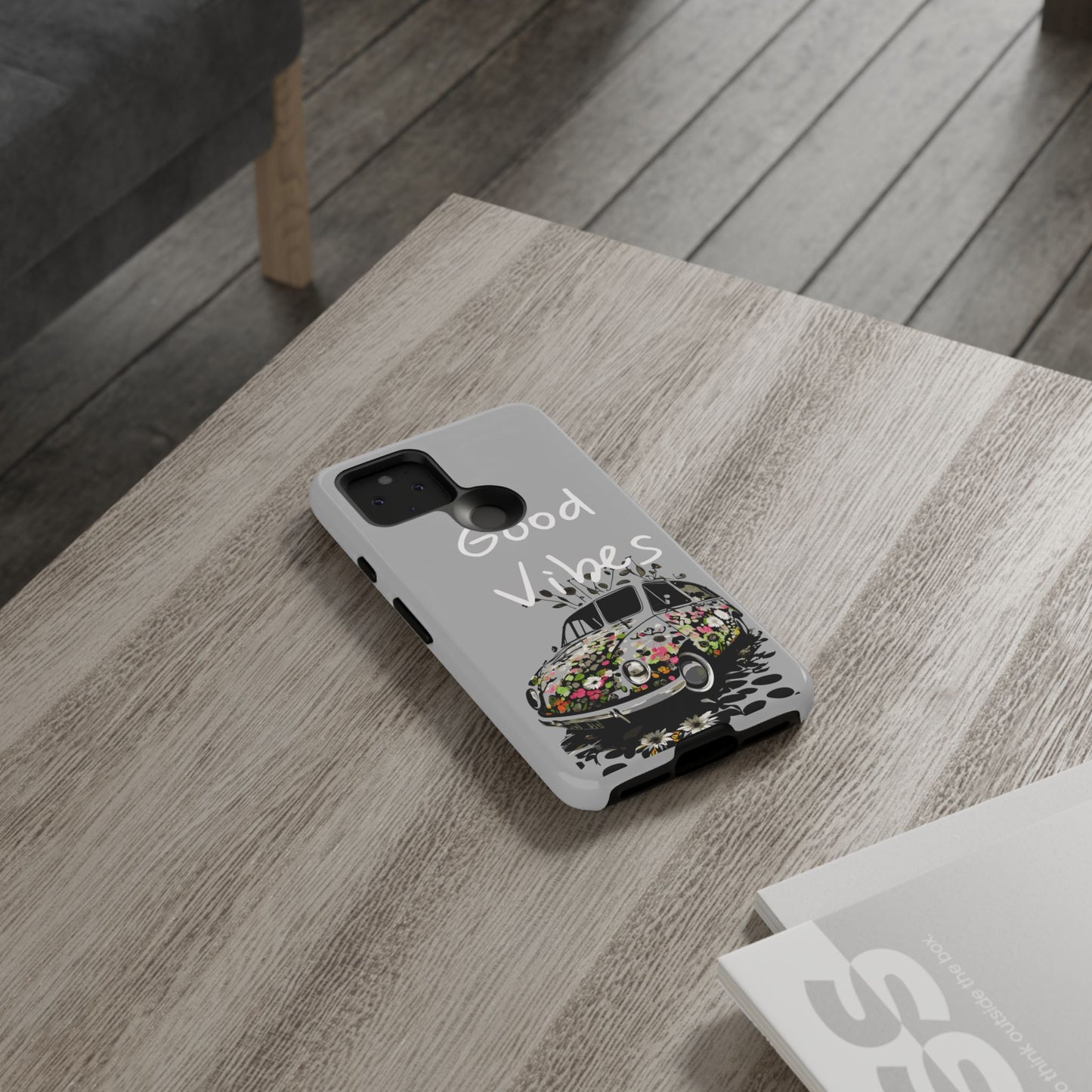 Floral Phone Case | Good Vibes, Phone Accessories, Gift for Her, Trendy Tech, Summer Vibes, Birthday Gift