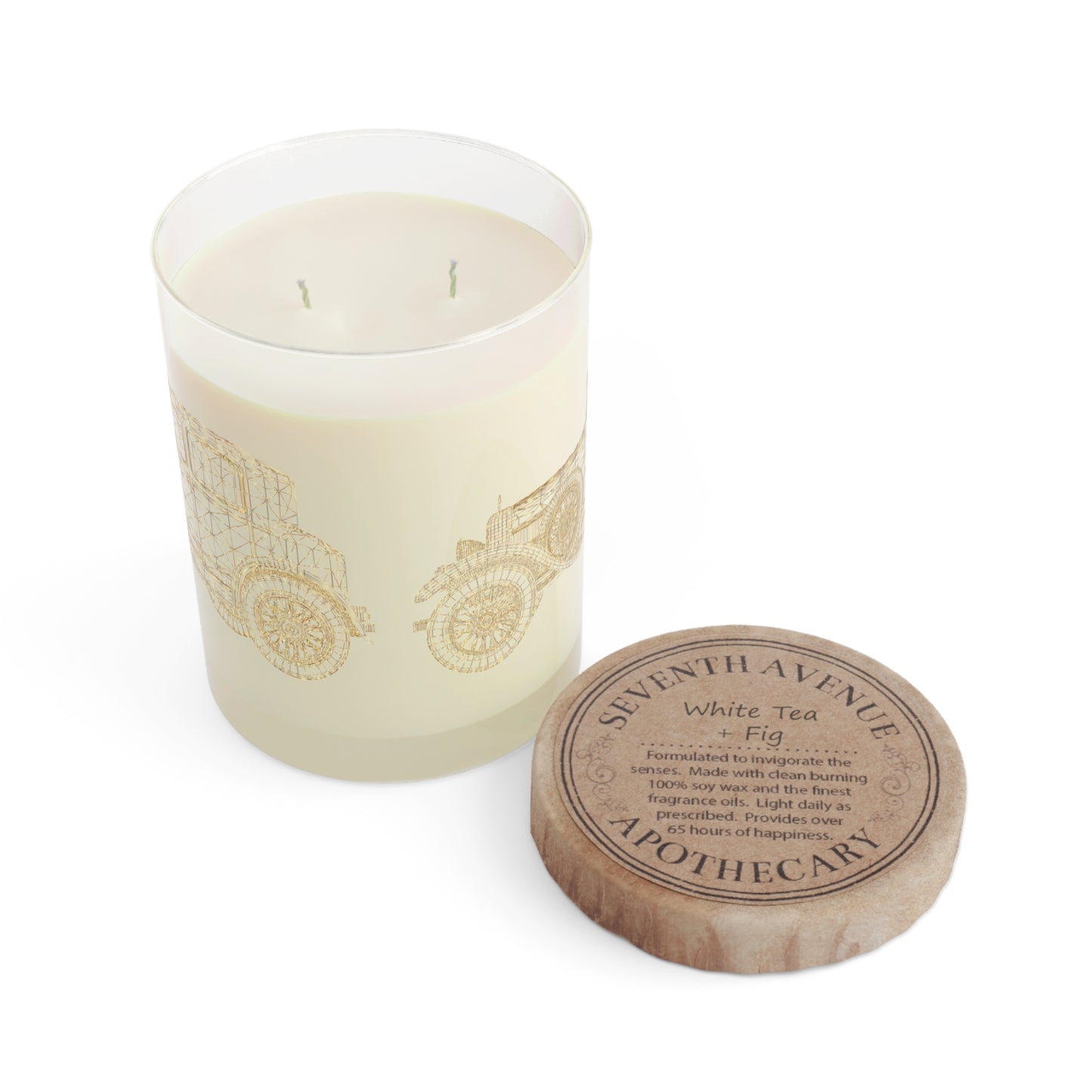 Rustic Truck Scented Candle | 11oz Glass Candle for Home Decor, Gifts, Cozy Ambiance, Farmhouse Living, Housewarming, Birthday