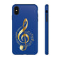 Tough Cases Blue and Gold Musical Note