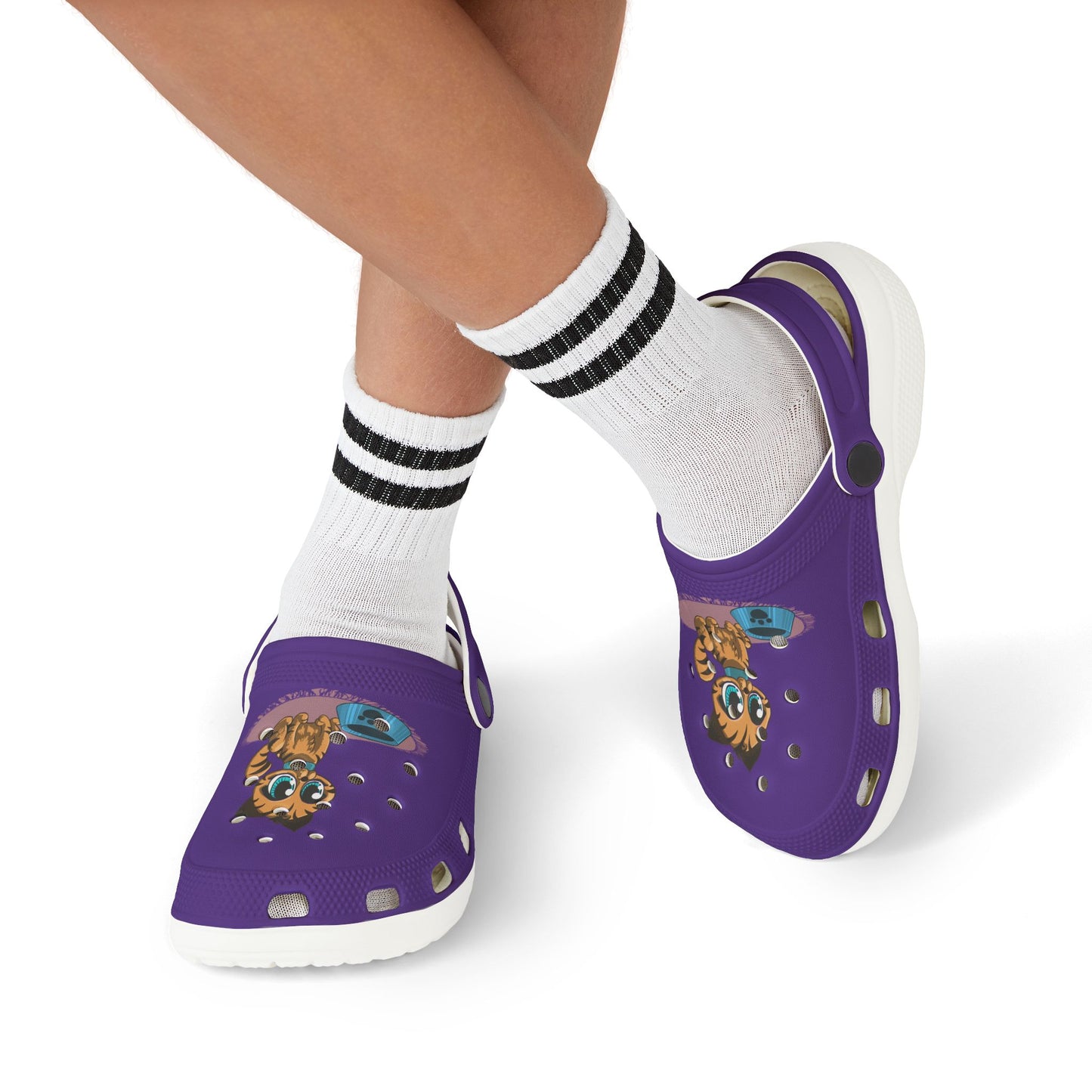 Adorable Kids' EVA Foam Clogs - Fun Tiger Design for Playtime, Summer Shoes, Garden Wear, Birthday Gift, Pool Sandals