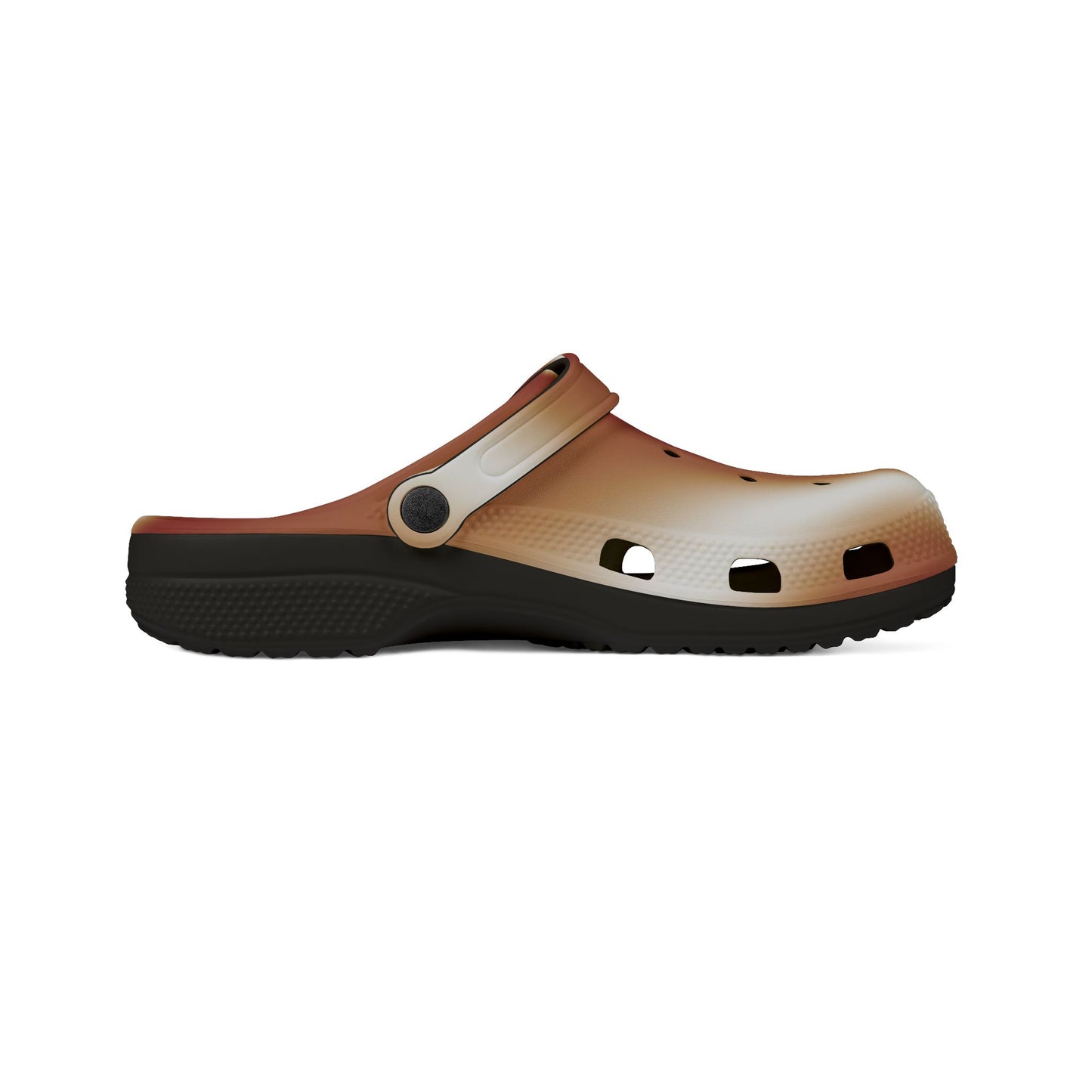 Rose Gold Foam Clogs — Lightweight EVA Slip-On Shoes
