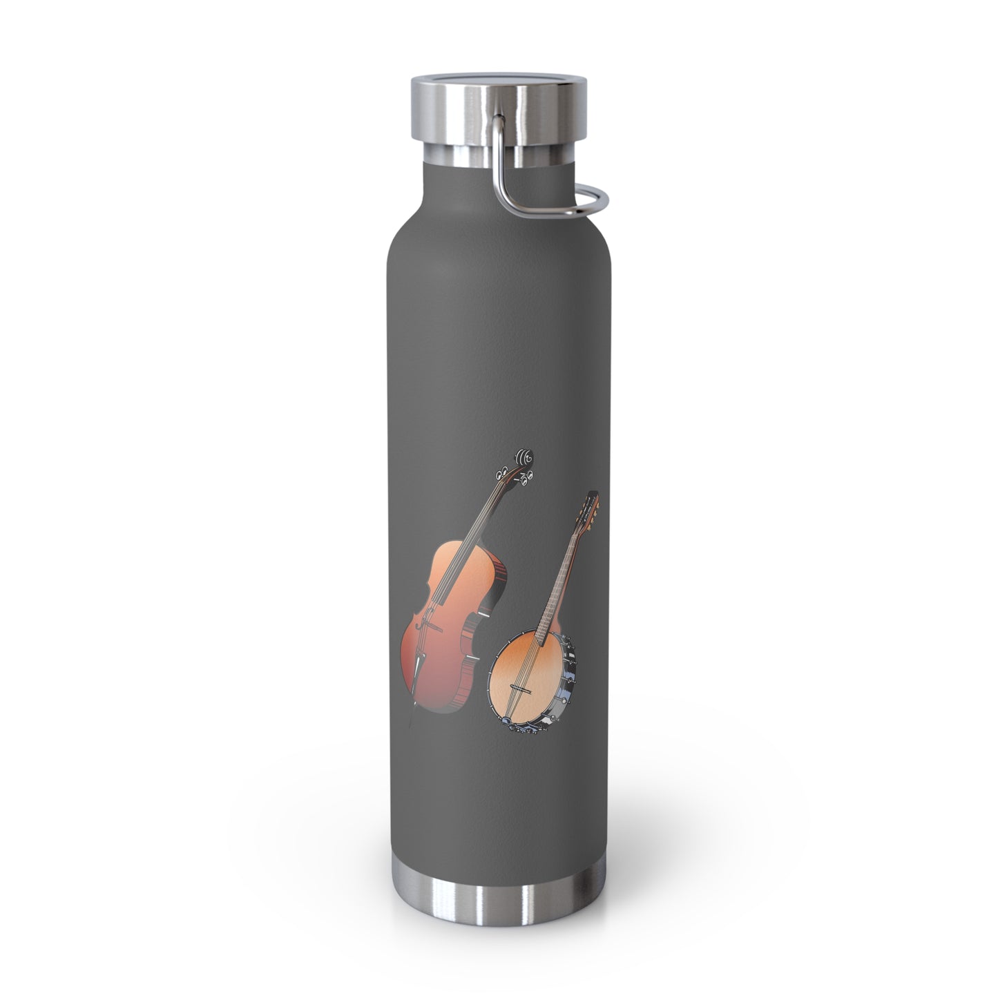 Musical Instruments Water Bottle | Copper Vacuum Insulated Bottle | Gift for Musicians, Music Lovers, Durable Travel Mug, Concert [...]