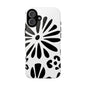 Stylish Phone Case with Floral Design, Tough Phone Cover for Her, Trendy Black and White Cell Phone Case, Unique Gift for Birthdays [...]