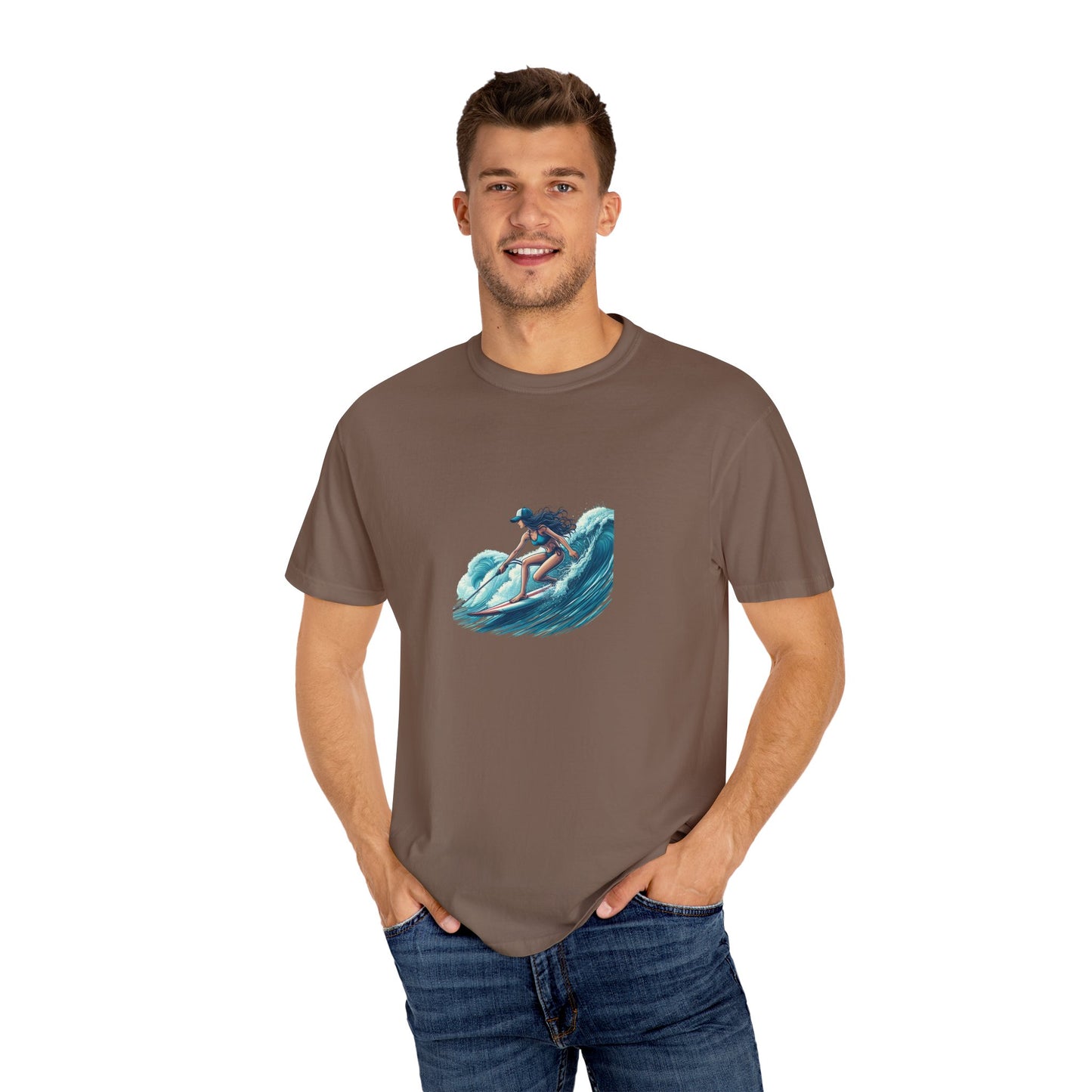 California Surf Style T-Shirt, Unisex Beach Tee, Vintage California Graphic Shirt, Summer Casual Wear, Surfing Enthusiasts Apparel