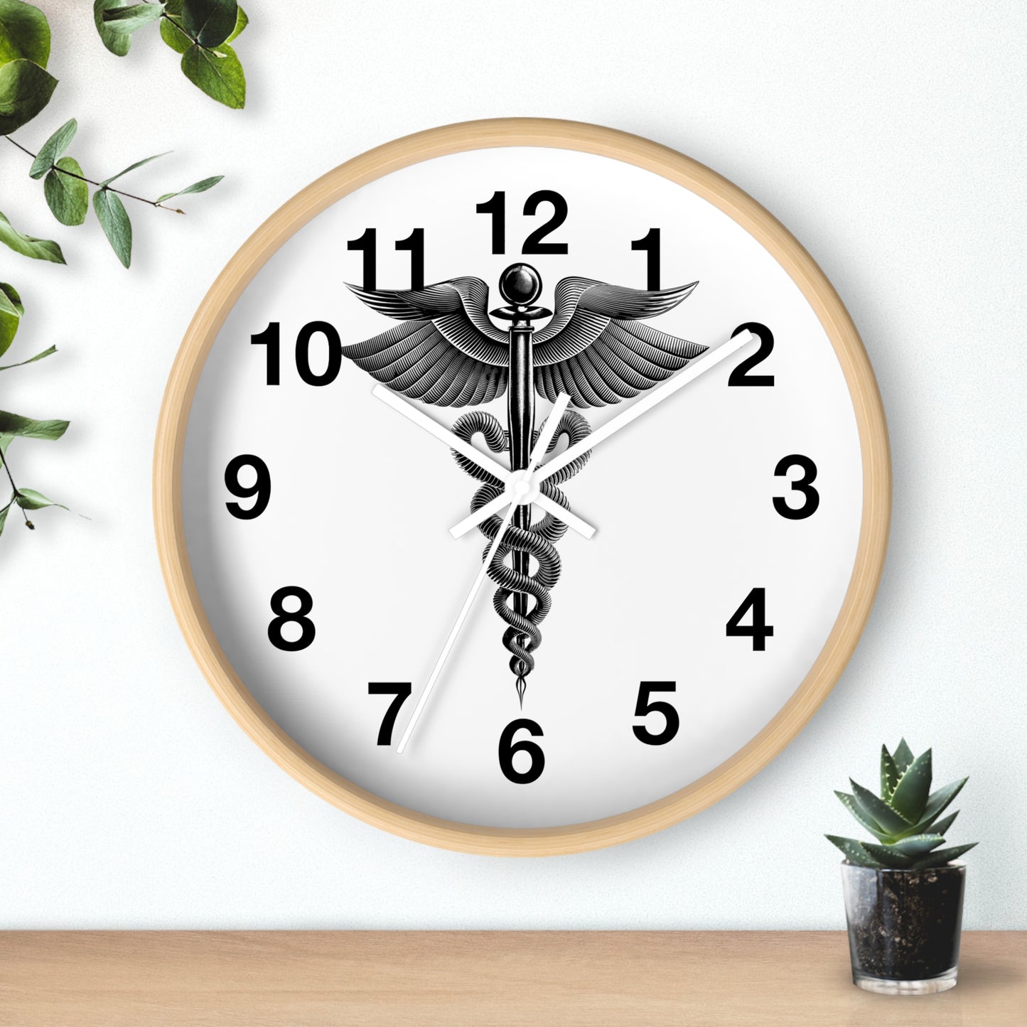 Medical Symbol Wall Clock, Healthcare Decor, Doctor's Office Gift, Nurse [...]