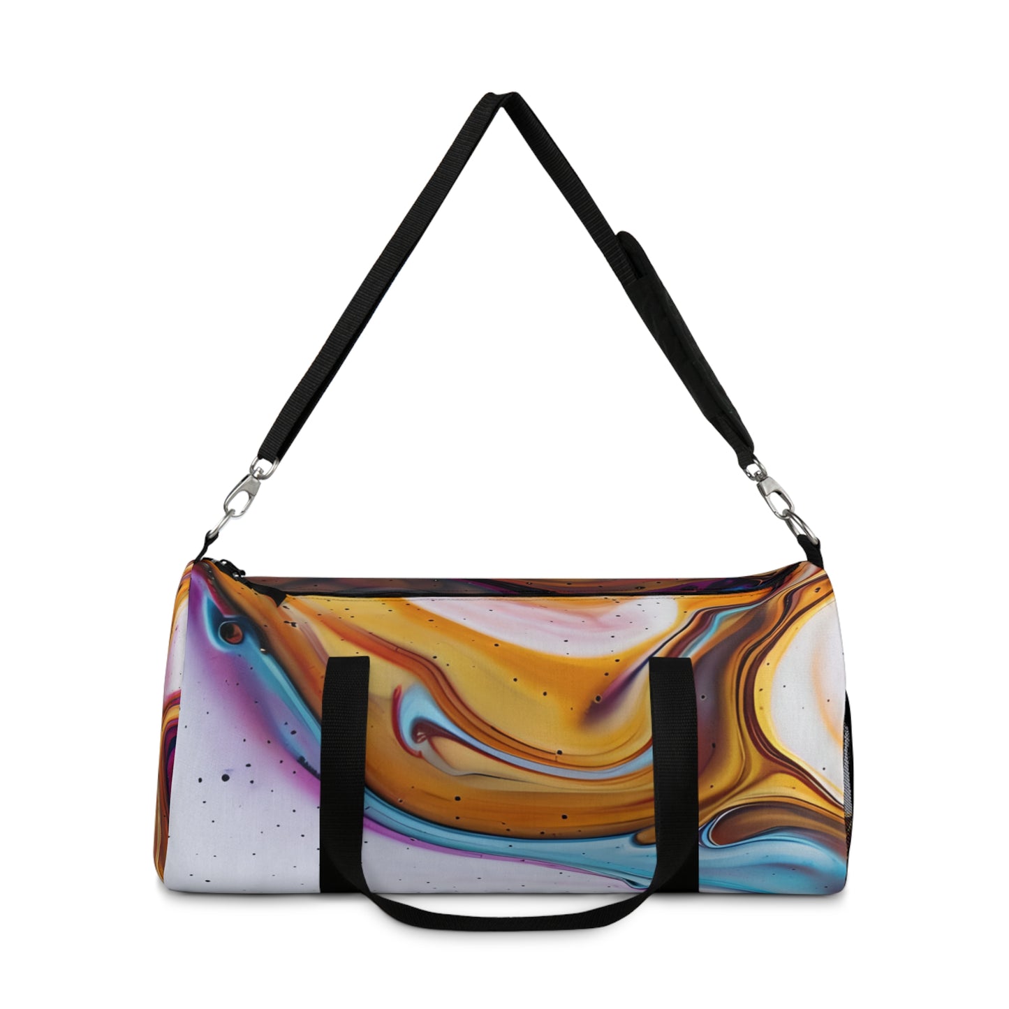 Abstract Swirl Duffel Bag, Travel Bag, Gym Bag, Overnight Bag