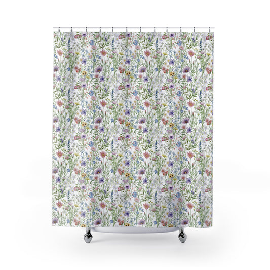 Shower Curtains Wildflowers