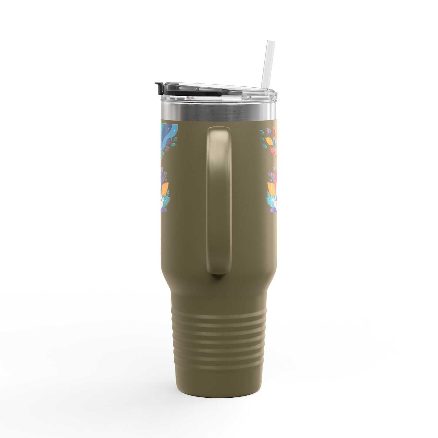 Colorful Yoga Themed Insulated Travel Mug | 40oz | Perfect Gift for Yoga Lovers, Coffee on the Go, Outdoor Adventures, Unique Travel [...]