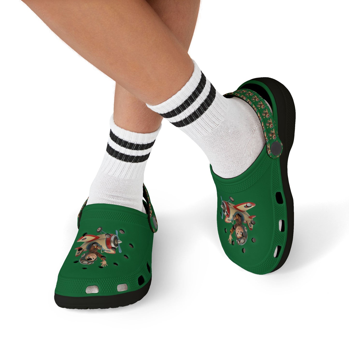 Kid's Fun Foam Clogs - Playful Aviation Theme, Lightweight Slip-On Shoes for Kids, Perfect for Summer Play, Beach Trips, and Outdoor [...]