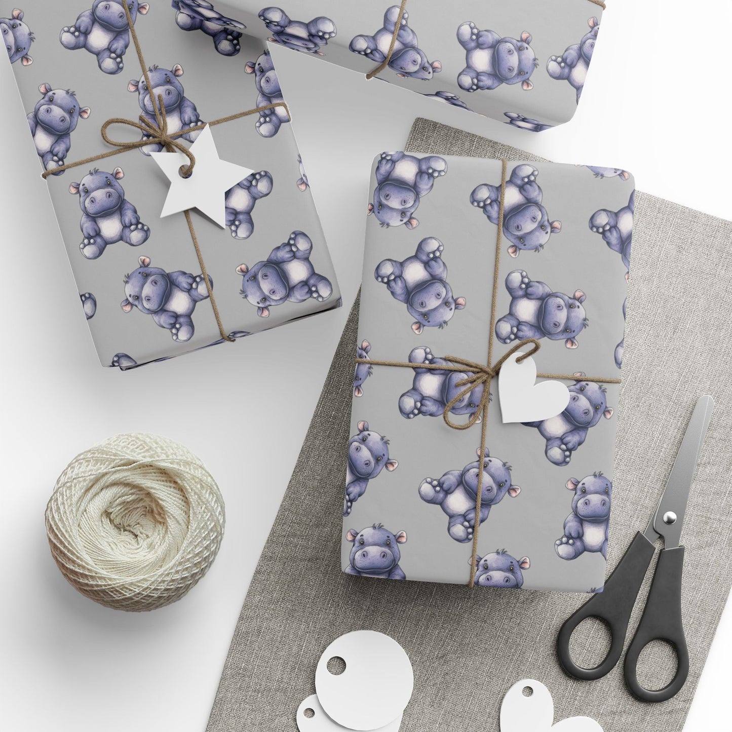 Fun Animal Wrapping Papers | Cute Gift Wrap for Kids, Birthdays, Baby Showers, Holidays, Eco-Friendly, Whimsical Designs