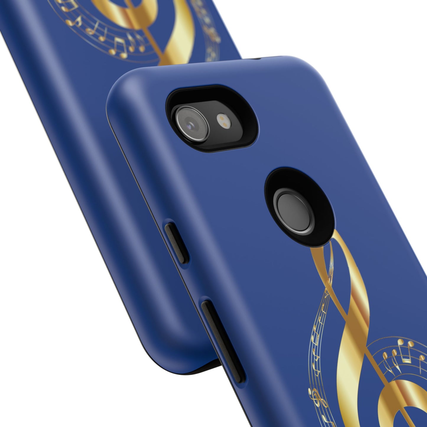 Tough Cases Blue and Gold Musical Note
