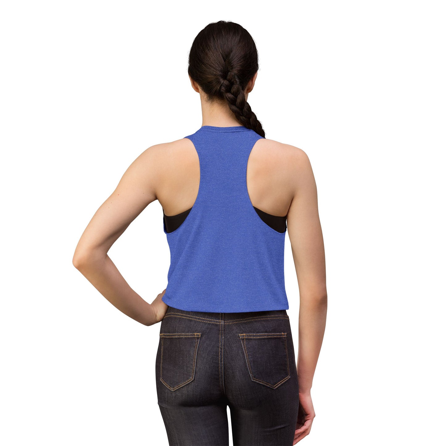 Women's Crop Top — 'Please Hold, Sarcasm Loading' Retro Pin-Up Tank