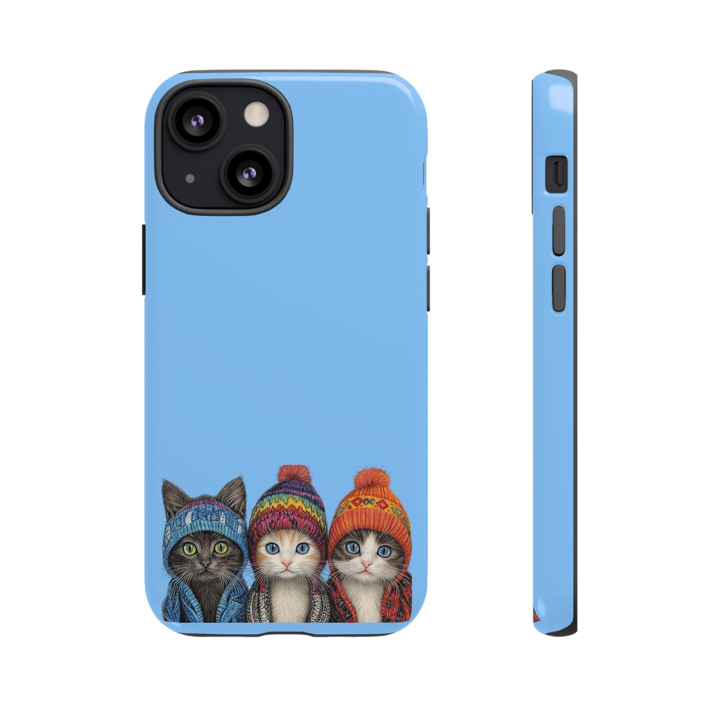 Cat-Themed Phone Case, Cute Cat Cases for Cat Lovers, Gifts for Cat Owners, Fun Cat Accessories, Holiday Present for Pet Lovers