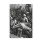 Crucifixion Art Matte Canvas Print – Stretched Religious Wall Decor