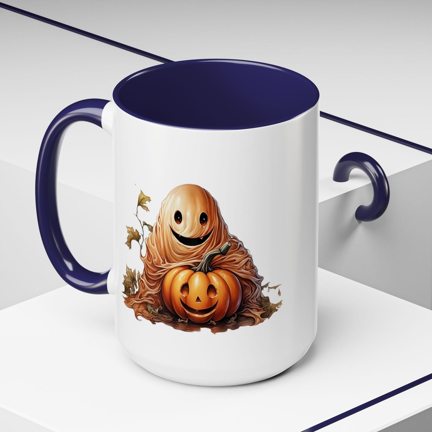 Whimsical Halloween Coffee Mug | Pumpkin-Inspired Drinkware, Cute Fall Decor, Gift for Pumpkin Lovers, Cozy Autumn Vibe