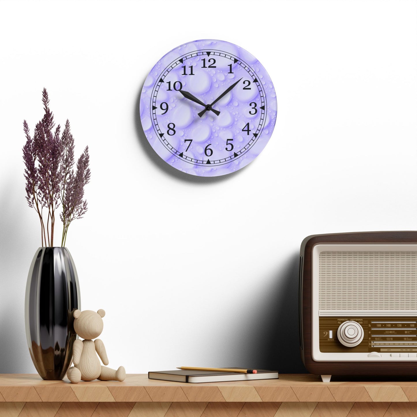 Elegant Acrylic Wall Clock with Water Droplet Design, Modern Home Decor, Timeless Gift for Any Occasion, Stylish Wall Art, Perfect for [...]