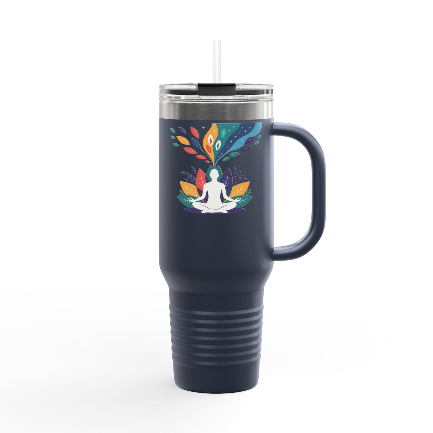 Colorful Yoga Themed Insulated Travel Mug | 40oz | Perfect Gift for Yoga Lovers, Coffee on the Go, Outdoor Adventures, Unique Travel [...]