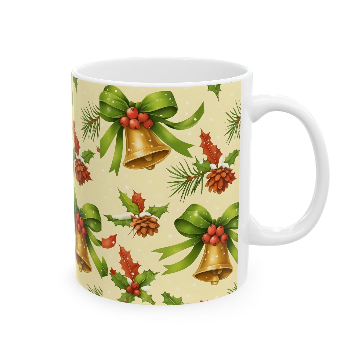 Festive Christmas Mug, Holiday Drinkware, Seasonal Gifts, Christmas Decor, Gift for Coffee Lovers, Winter Wonderland