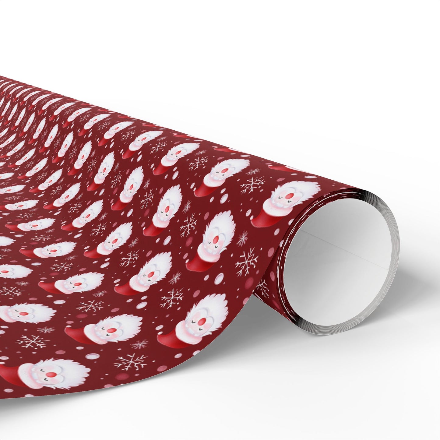 Festive Christmas Wrapping Paper, Holiday Gift Wrap for Presents, Red Snowman Design, Winter Celebrations, Eco-Friendly