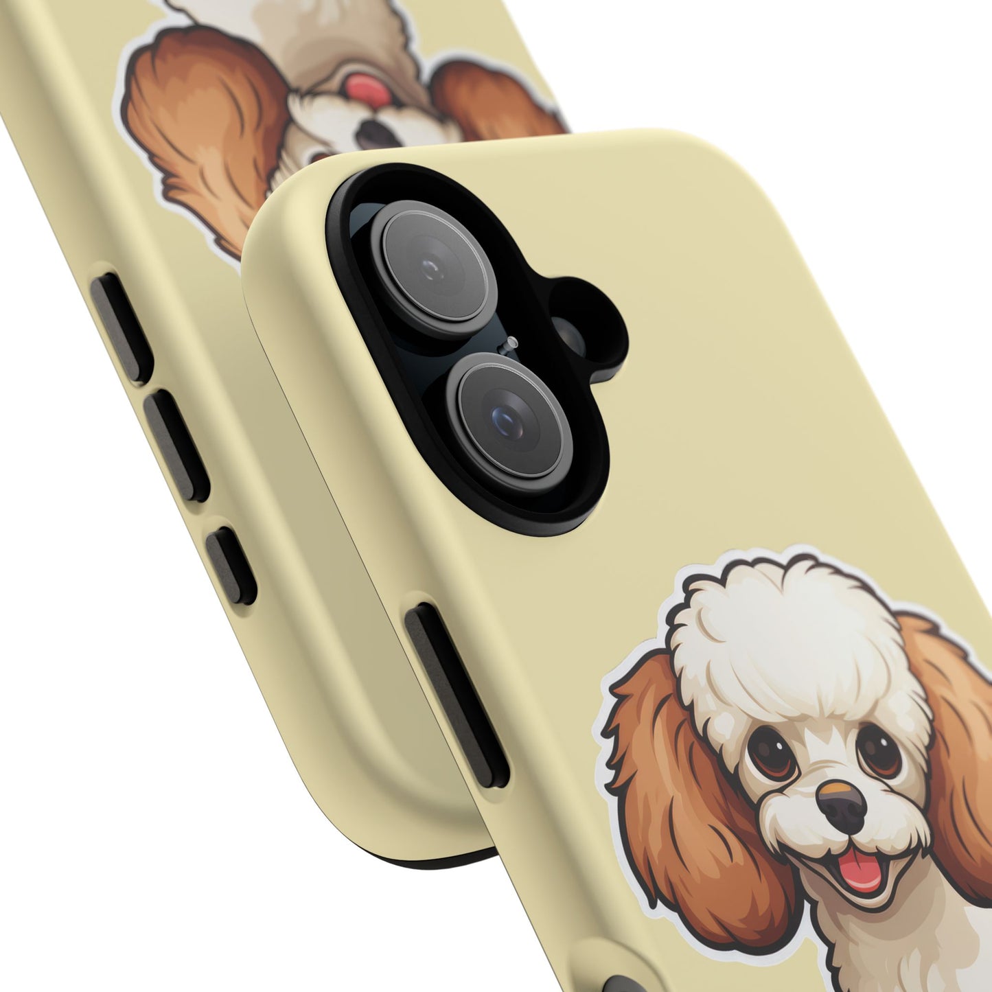 Cute Dog Phone Case, Pet Lover Gift, Custom Phone Cover, Cartoon Dog Case, Durable Phone Accessory
