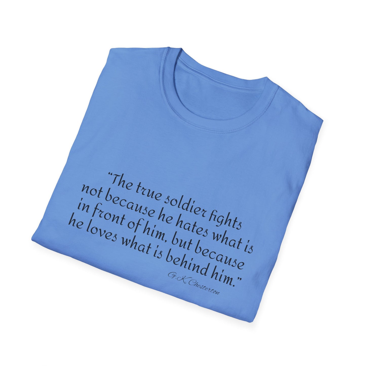 Inspirational Unisex T-Shirt, Gift for Soldiers