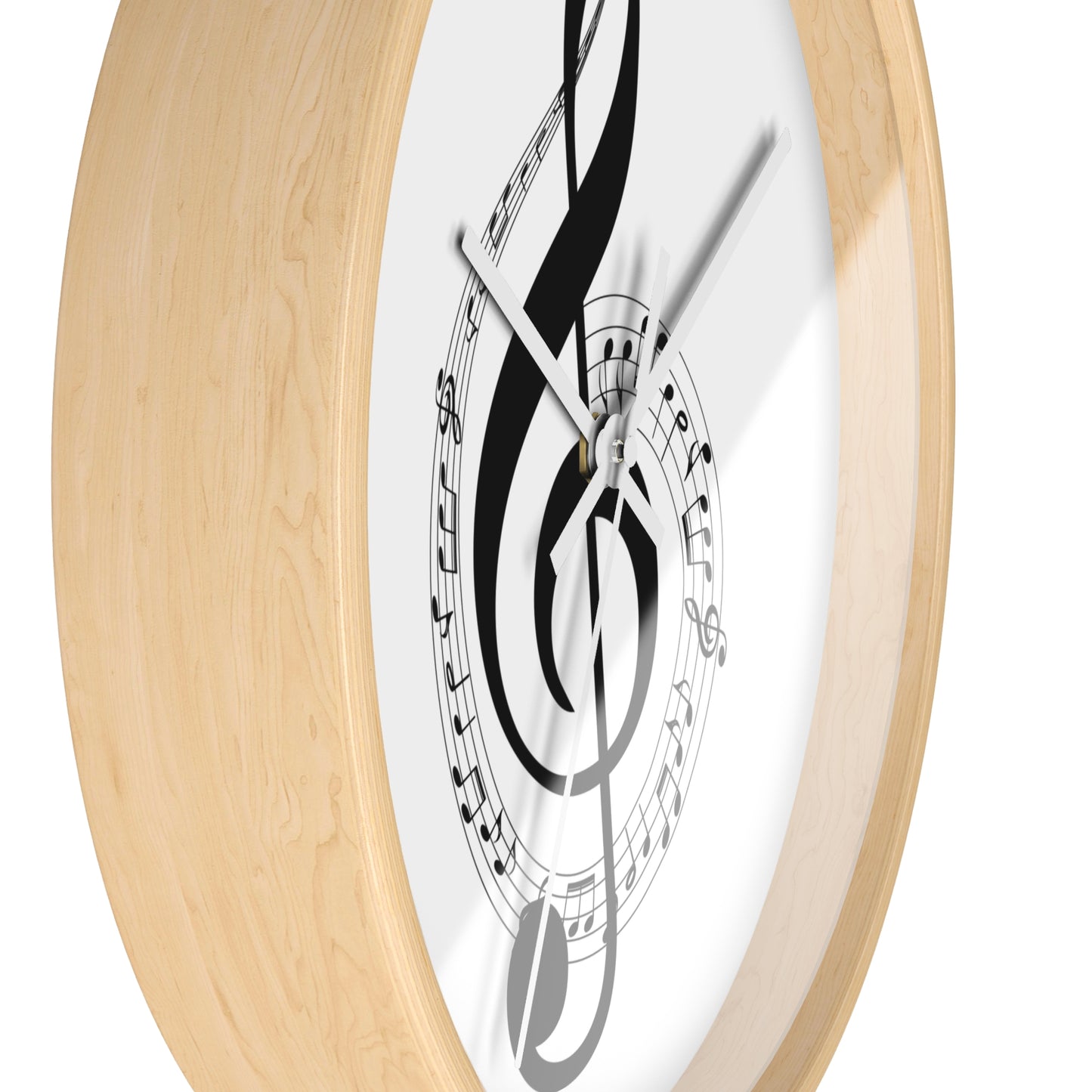 Musical Wall Clock - Perfect for Music Lovers, Home Decor, Gifts