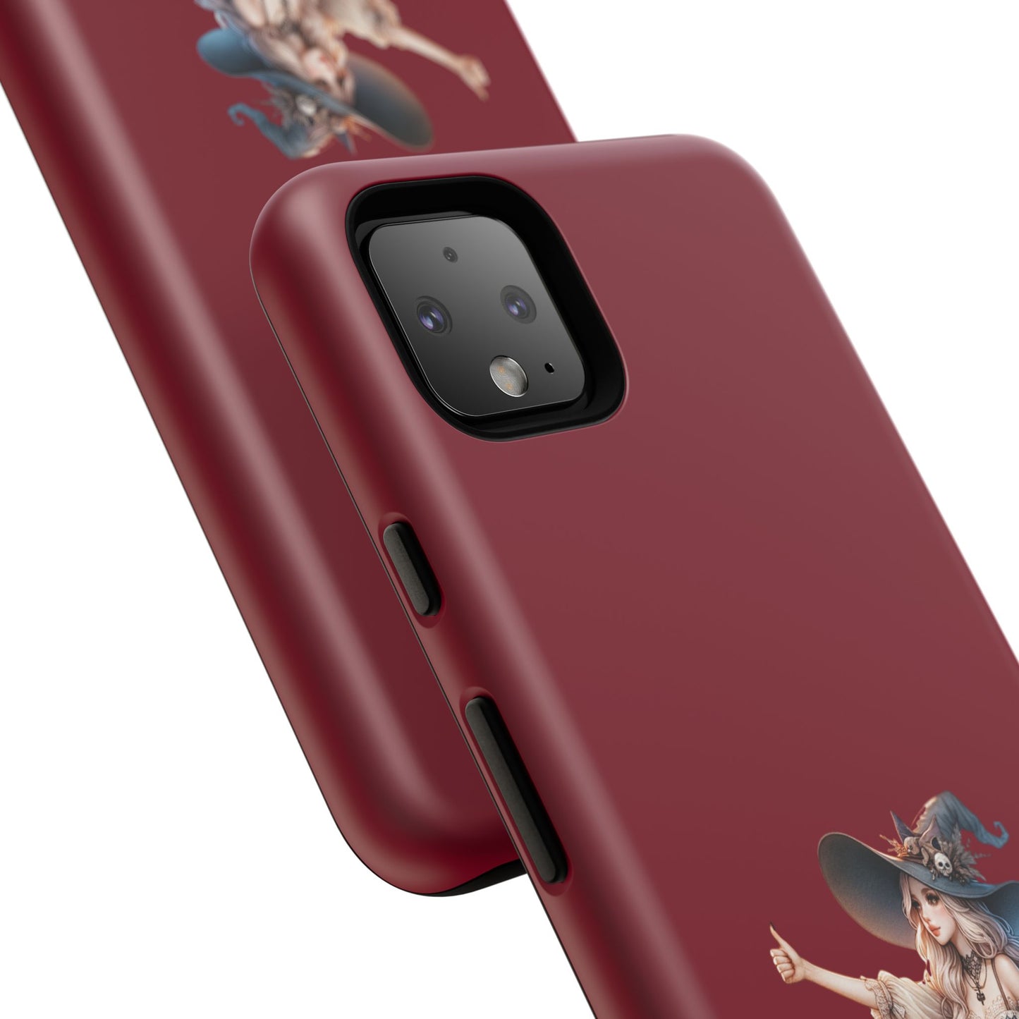 Witchy Phone Case - Magical, Durable - Halloween Gift, Cosplay Accessory, Cute Witch Design
